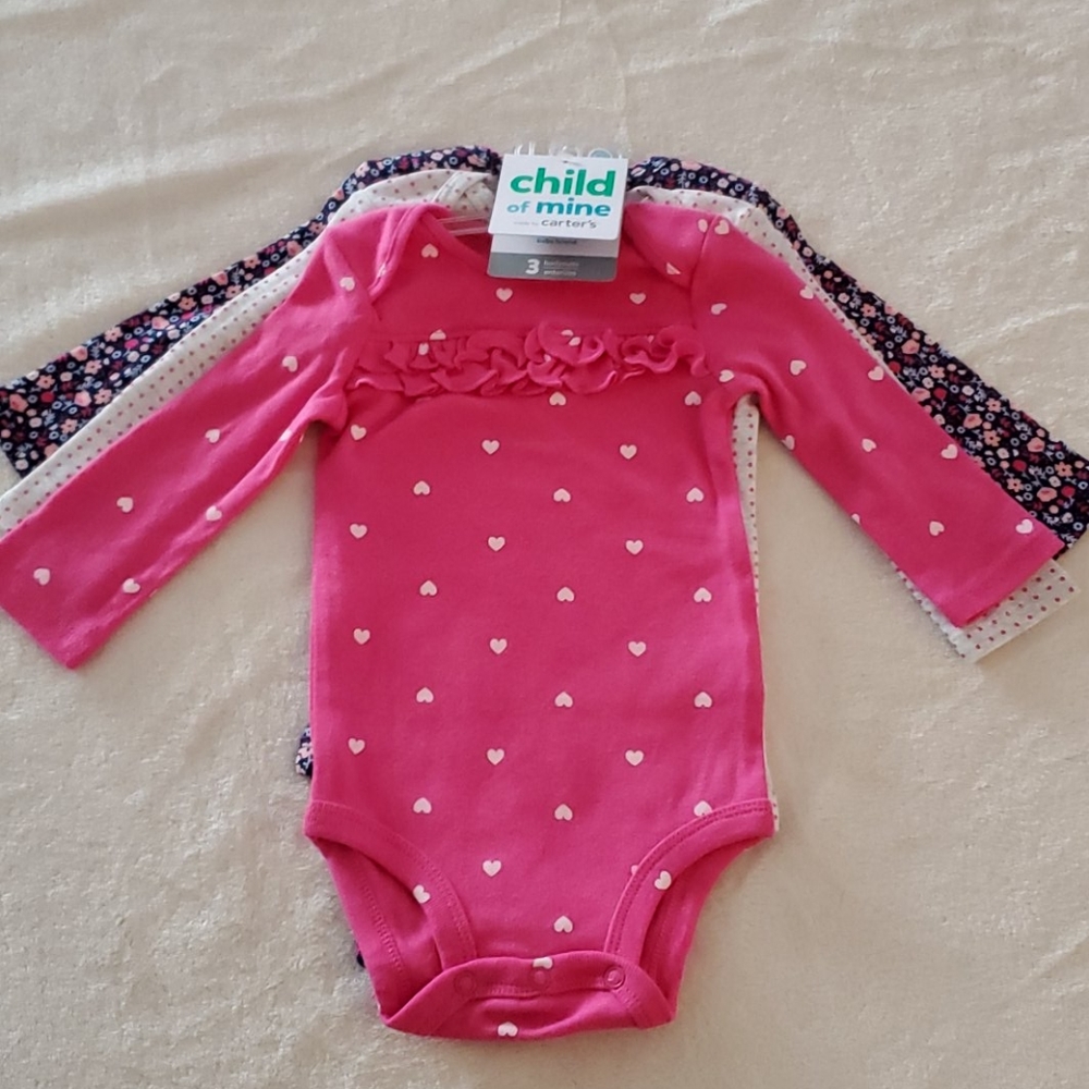 Long sleeved onesies! Baby girl